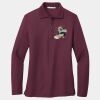 Women's Silk Touch Long Sleeve Polo Thumbnail