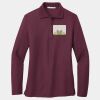 Women's Silk Touch Long Sleeve Polo Thumbnail