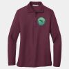 Women's Silk Touch Long Sleeve Polo Thumbnail