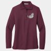 Women's Silk Touch Long Sleeve Polo Thumbnail