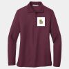 Women's Silk Touch Long Sleeve Polo Thumbnail