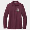 Women's Silk Touch Long Sleeve Polo Thumbnail