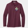 Women's Silk Touch Long Sleeve Polo Thumbnail