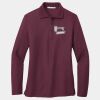 Women's Silk Touch Long Sleeve Polo Thumbnail