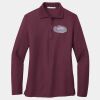 Women's Silk Touch Long Sleeve Polo Thumbnail