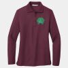 Women's Silk Touch Long Sleeve Polo Thumbnail