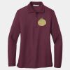 Women's Silk Touch Long Sleeve Polo Thumbnail