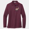 Women's Silk Touch Long Sleeve Polo Thumbnail