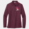 Women's Silk Touch Long Sleeve Polo Thumbnail