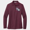 Women's Silk Touch Long Sleeve Polo Thumbnail