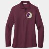 Women's Silk Touch Long Sleeve Polo Thumbnail