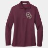 Women's Silk Touch Long Sleeve Polo Thumbnail