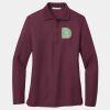 Women's Silk Touch Long Sleeve Polo Thumbnail