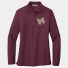 Women's Silk Touch Long Sleeve Polo Thumbnail