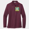 Women's Silk Touch Long Sleeve Polo Thumbnail