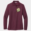 Women's Silk Touch Long Sleeve Polo Thumbnail