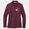 Women's Silk Touch Long Sleeve Polo Thumbnail