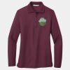 Women's Silk Touch Long Sleeve Polo Thumbnail