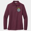 Women's Silk Touch Long Sleeve Polo Thumbnail