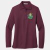 Women's Silk Touch Long Sleeve Polo Thumbnail