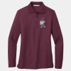 Women's Silk Touch Long Sleeve Polo Thumbnail