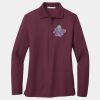 Women's Silk Touch Long Sleeve Polo Thumbnail