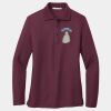 Women's Silk Touch Long Sleeve Polo Thumbnail