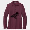 Women's Silk Touch Long Sleeve Polo Thumbnail