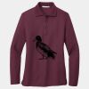 Women's Silk Touch Long Sleeve Polo Thumbnail