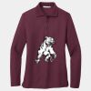 Women's Silk Touch Long Sleeve Polo Thumbnail