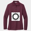 Women's Silk Touch Long Sleeve Polo Thumbnail