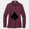 Women's Silk Touch Long Sleeve Polo Thumbnail