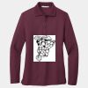 Women's Silk Touch Long Sleeve Polo Thumbnail