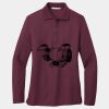Women's Silk Touch Long Sleeve Polo Thumbnail