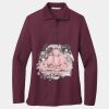 Women's Silk Touch Long Sleeve Polo Thumbnail