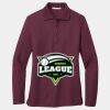 Women's Silk Touch Long Sleeve Polo Thumbnail