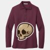 Women's Silk Touch Long Sleeve Polo Thumbnail