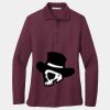 Women's Silk Touch Long Sleeve Polo Thumbnail