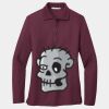 Women's Silk Touch Long Sleeve Polo Thumbnail