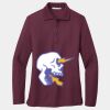 Women's Silk Touch Long Sleeve Polo Thumbnail