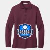 Women's Silk Touch Long Sleeve Polo Thumbnail