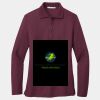 Women's Silk Touch Long Sleeve Polo Thumbnail