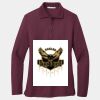 Women's Silk Touch Long Sleeve Polo Thumbnail