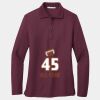 Women's Silk Touch Long Sleeve Polo Thumbnail