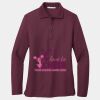 Women's Silk Touch Long Sleeve Polo Thumbnail